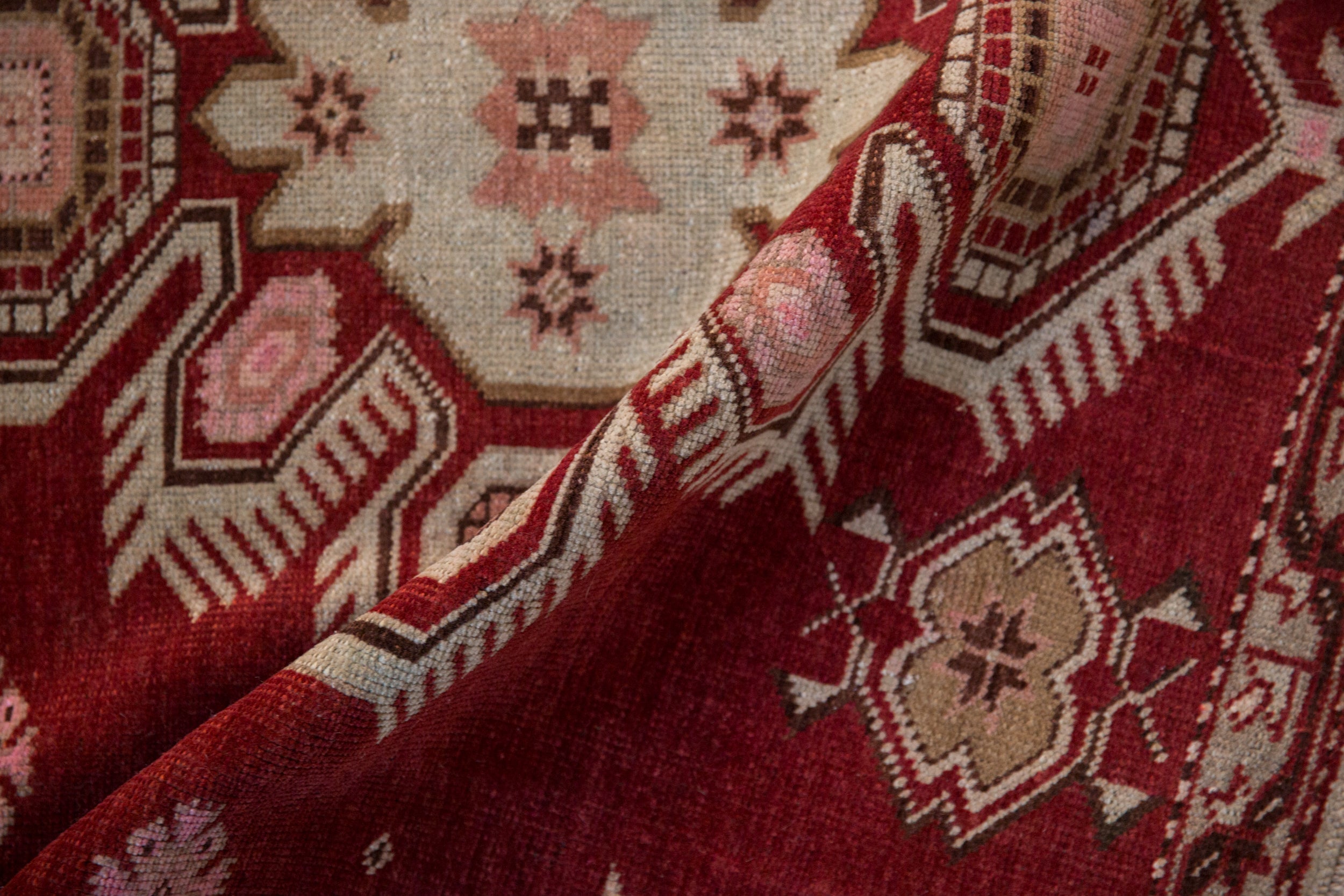 Vintage Caucasian Rug — 1940s | 3'5" x 5'6"