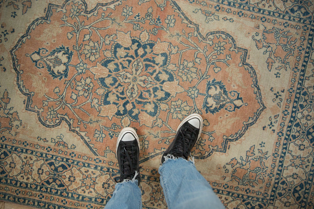 Vintage Persian Tabriz Area Rug — 1930s | 4'6" × 6'
