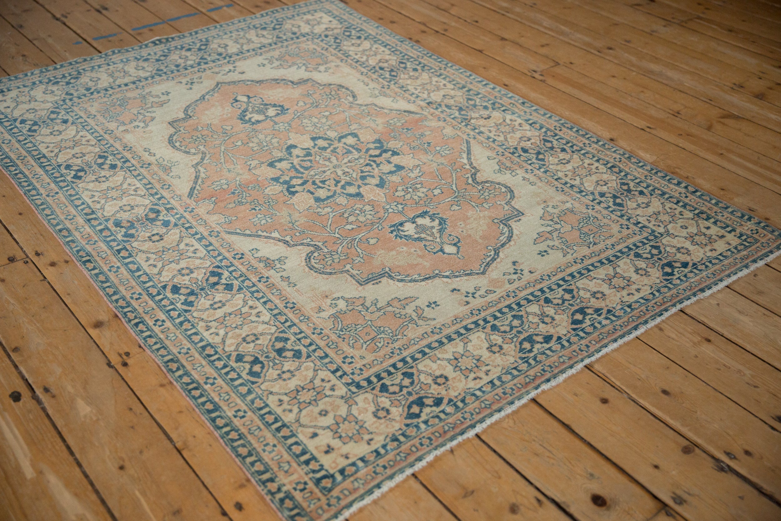 Vintage Persian Tabriz Area Rug — 1930s | 4'6" × 6'