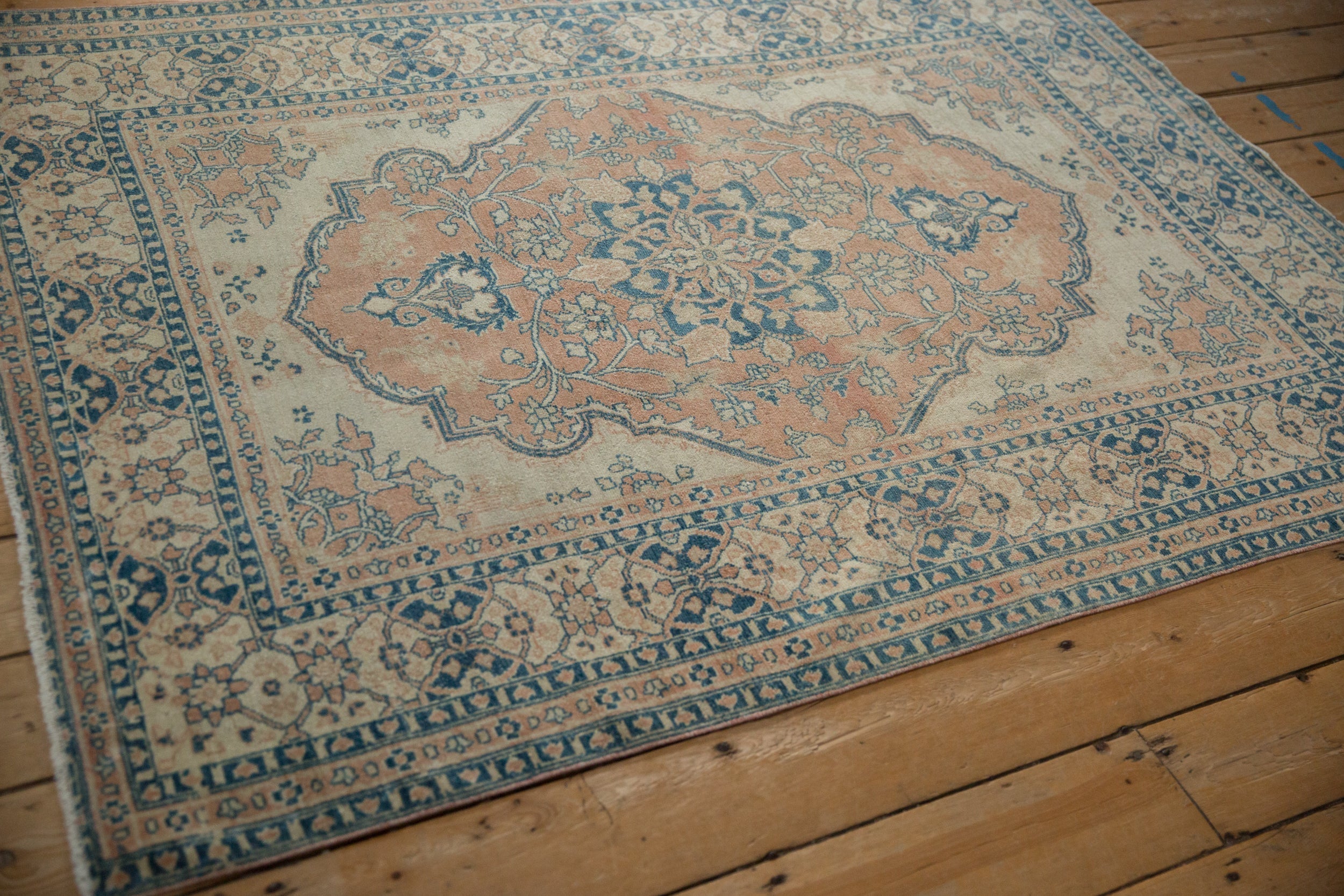 Vintage Persian Tabriz Area Rug — 1930s | 4'6" × 6'