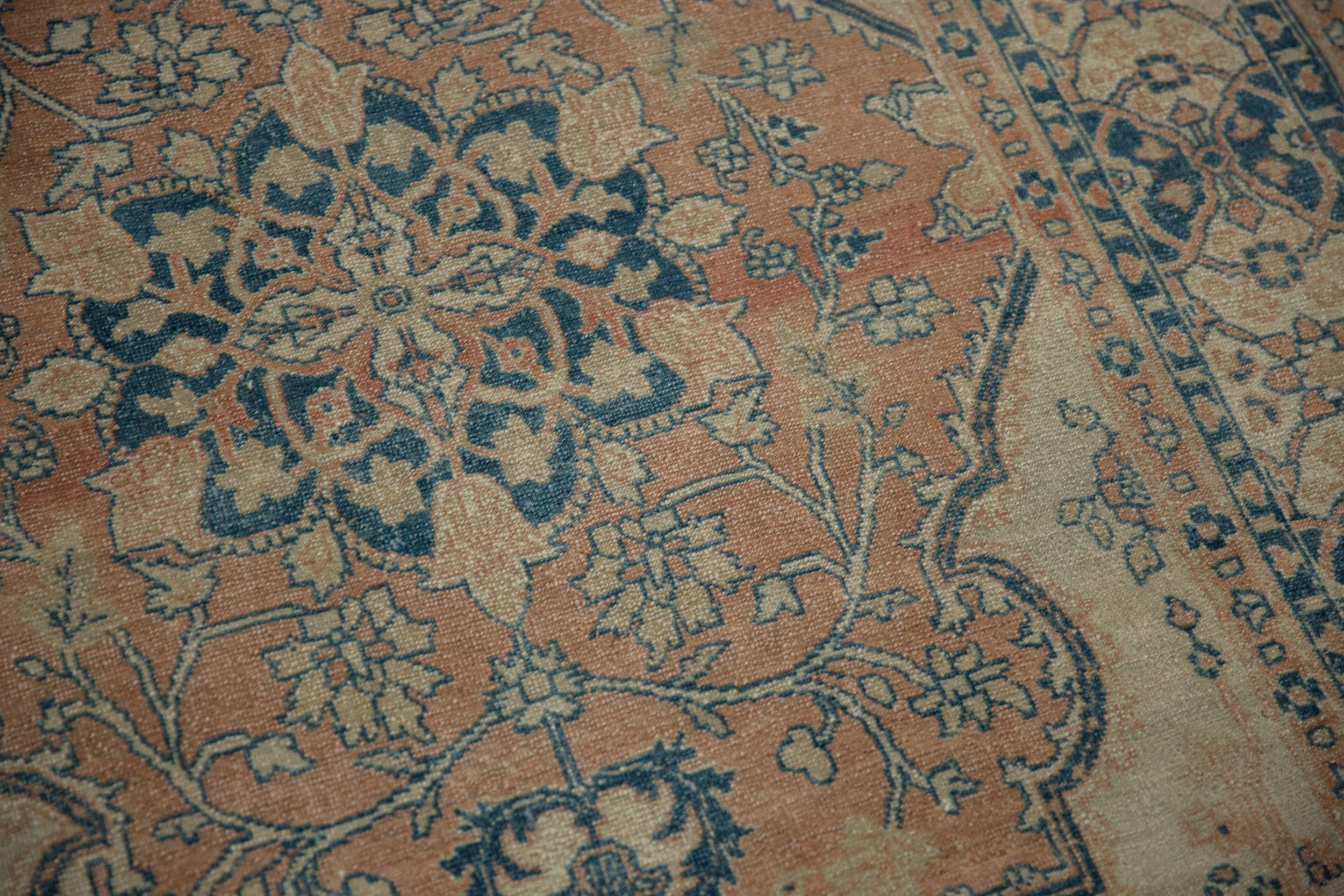 Vintage Persian Tabriz Area Rug — 1930s | 4'6" × 6'