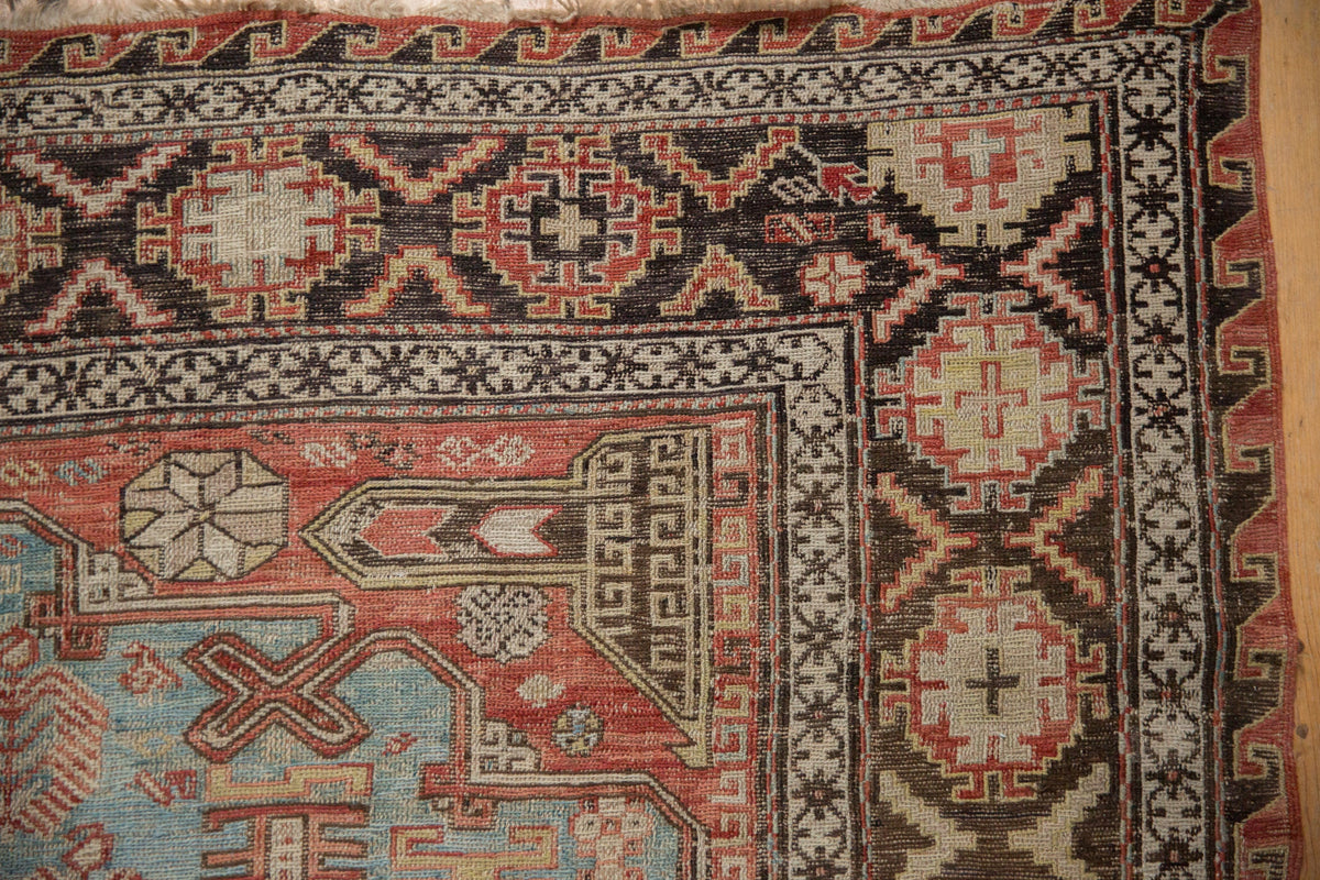Antique Caucasian Soumac Rug — 1910s | 7'1" x 9'11"