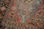 Antique Caucasian Soumac Rug — 1910s | 7'1" x 9'11"
