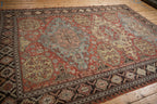 Antique Caucasian Soumac Rug — 1910s | 7'1" x 9'11"