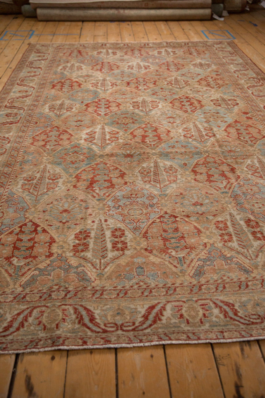 Vintage Persian Bakhtiari Carpet — 1950s | 6'10" x 10'1"