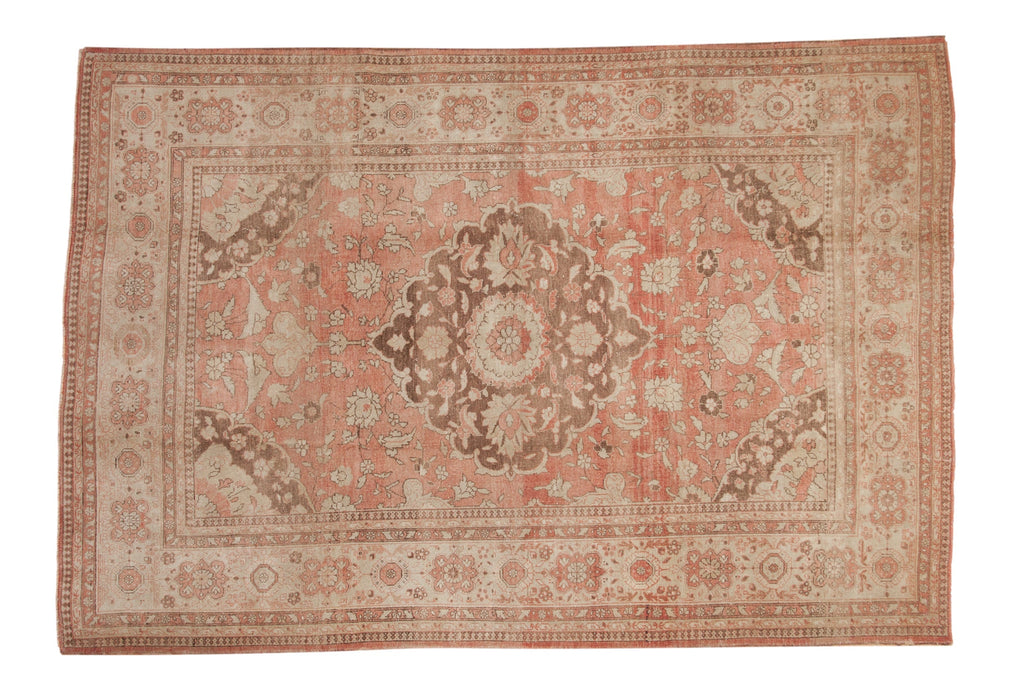 Vintage Turkish Oushak Carpet — 1960s | 6'10" x 10'