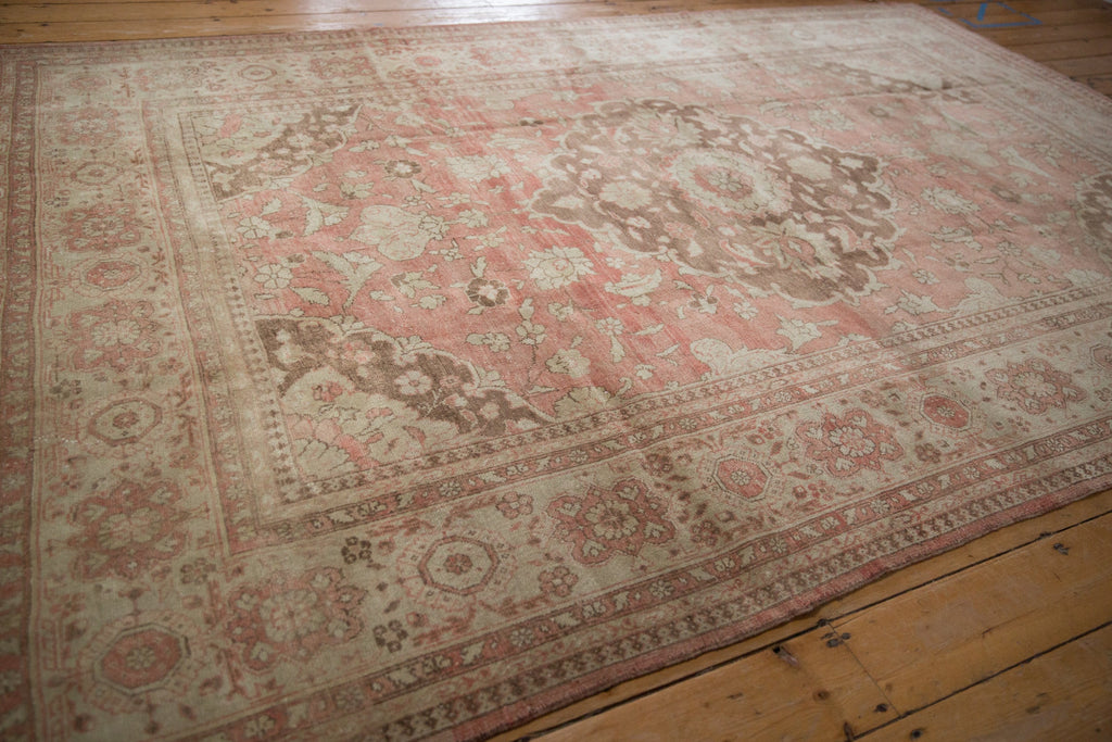 Vintage Turkish Oushak Carpet — 1960s | 6'10" x 10'