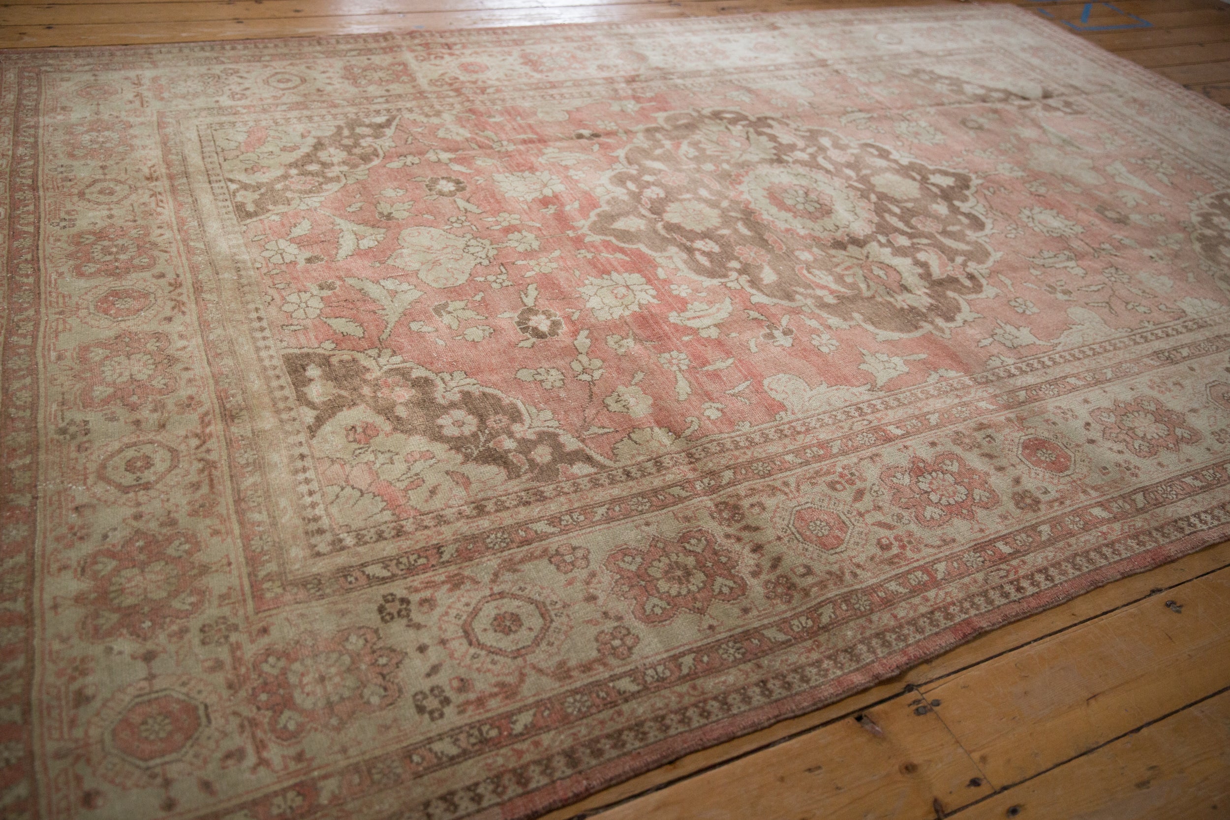 Vintage Turkish Oushak Carpet — 1960s | 6'10" x 10'