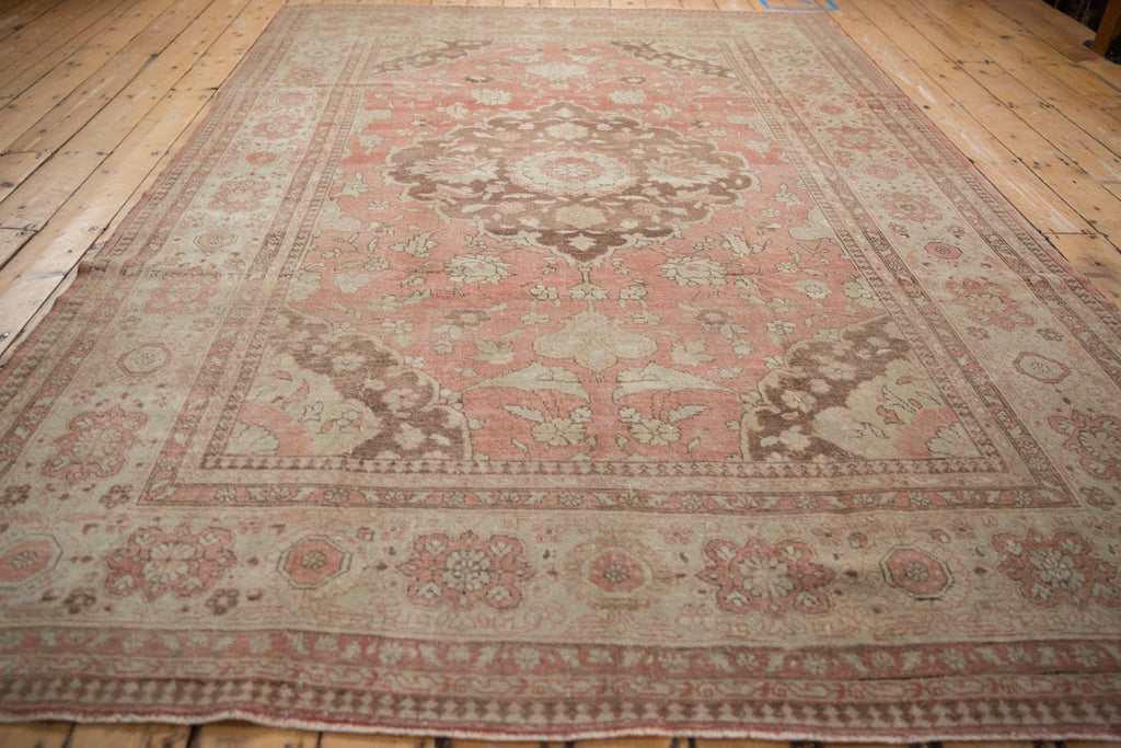Vintage Turkish Oushak Carpet — 1960s | 6'10" x 10'