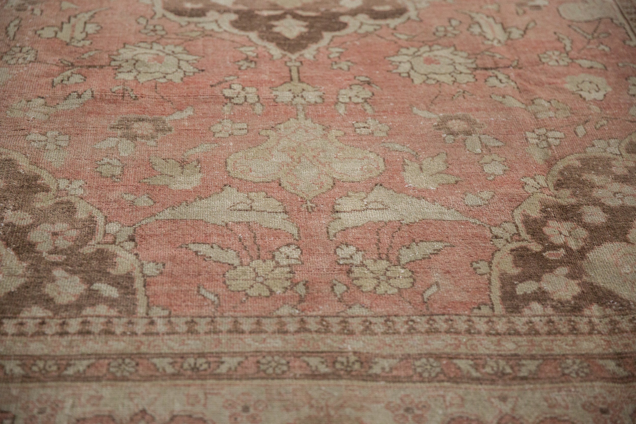 Vintage Turkish Oushak Carpet — 1960s | 6'10" x 10'