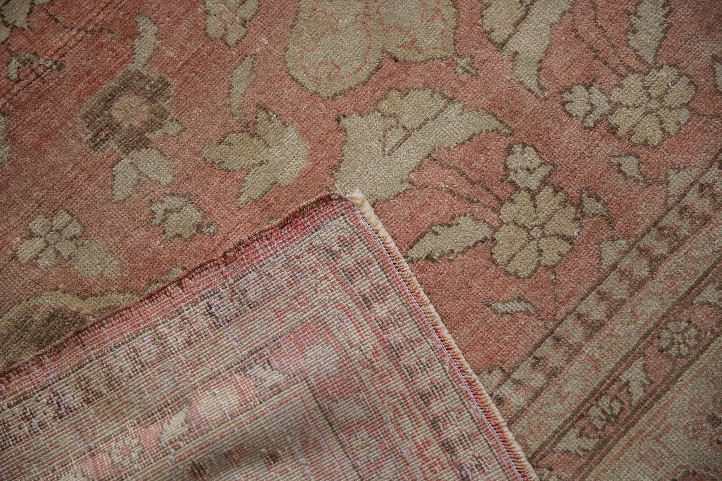Vintage Turkish Oushak Carpet — 1960s | 6'10" x 10'