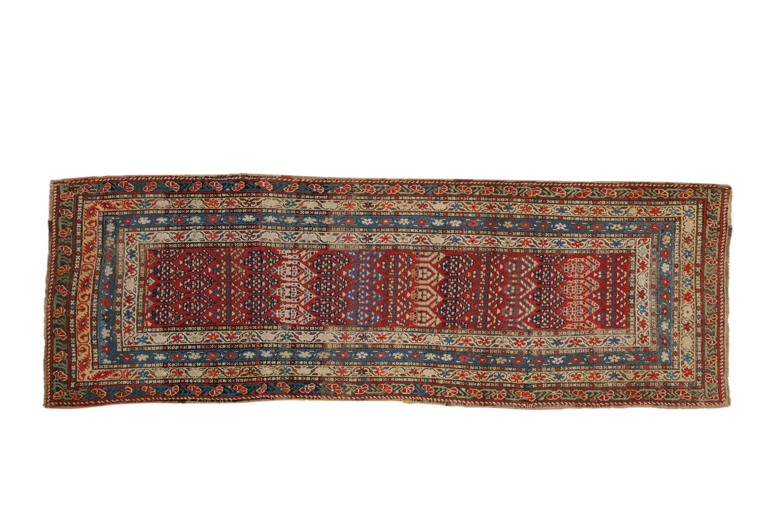 Antique Armenian Karabagh Rug Runner — 1890s | 3' x 8'10"