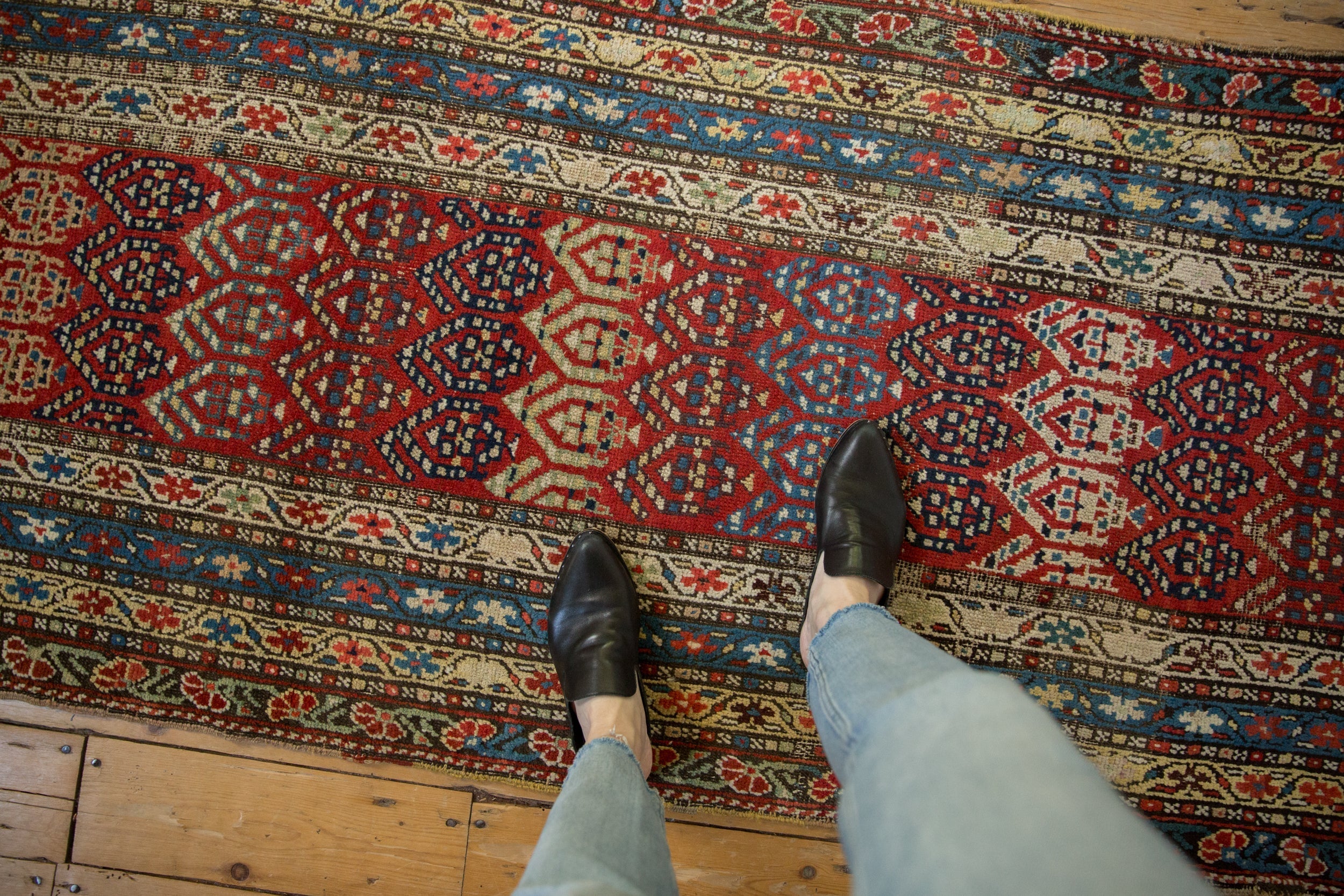 Antique Armenian Karabagh Rug Runner — 1890s | 3' x 8'10"