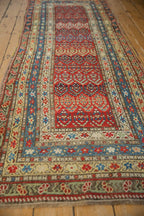 Antique Armenian Karabagh Rug Runner — 1890s | 3' x 8'10"