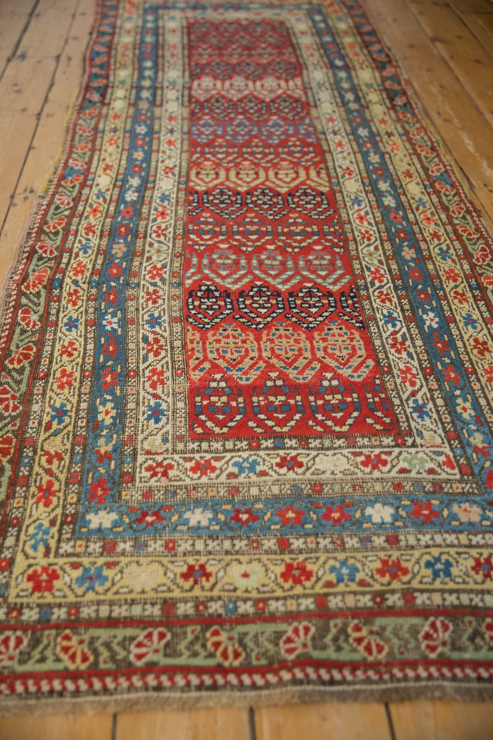 Antique Armenian Karabagh Rug Runner — 1890s | 3' x 8'10"