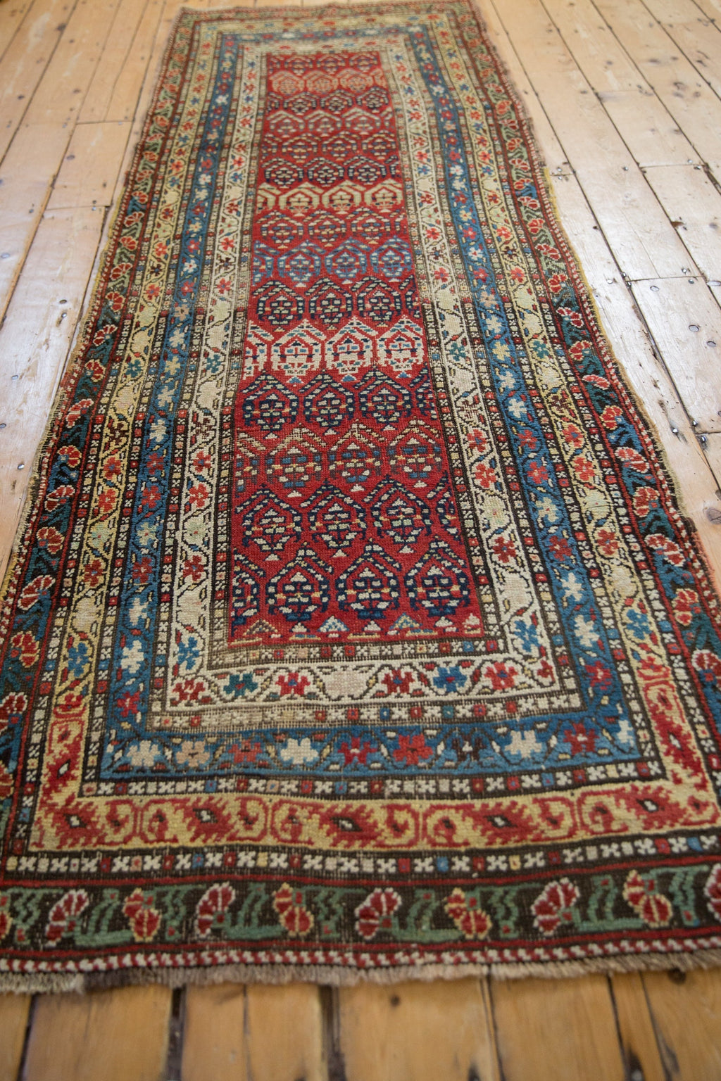 Antique Armenian Karabagh Rug Runner — 1890s | 3' x 8'10"