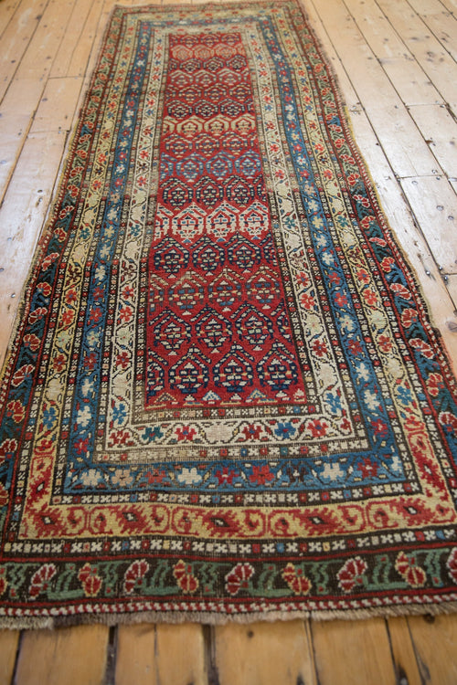 Antique Armenian Karabagh Rug Runner — 1890s | 3' x 8'10"