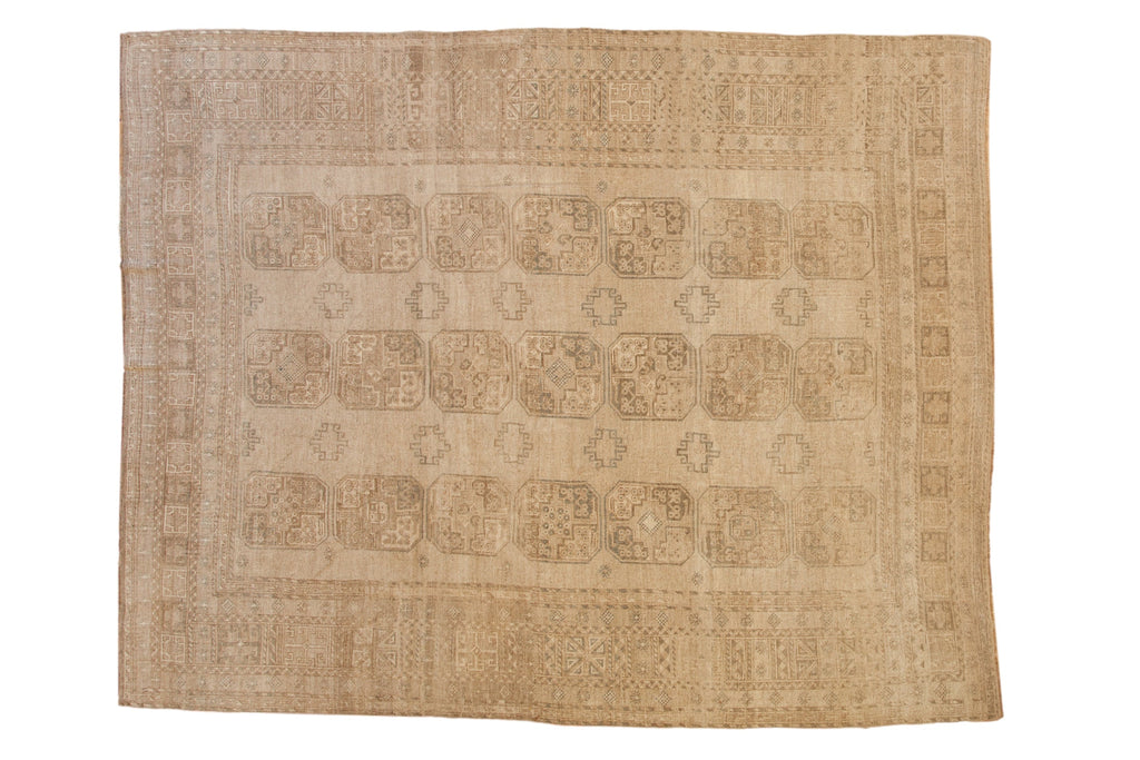 Vintage Afghan Ersari Carpet — 1950s | 8'4" x 10'7"