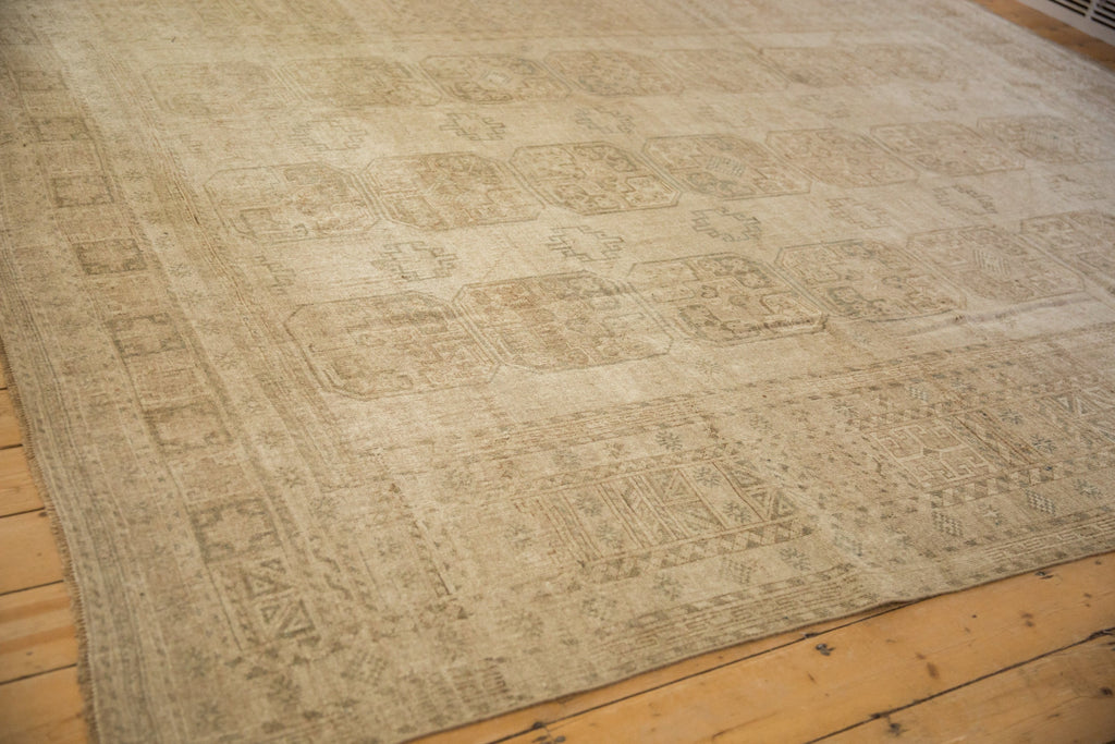 Vintage Afghan Ersari Carpet — 1950s | 8'4" x 10'7"
