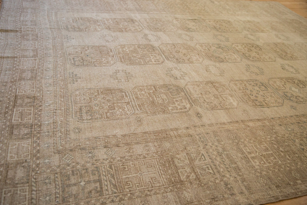 Vintage Afghan Ersari Carpet — 1950s | 8'4" x 10'7"