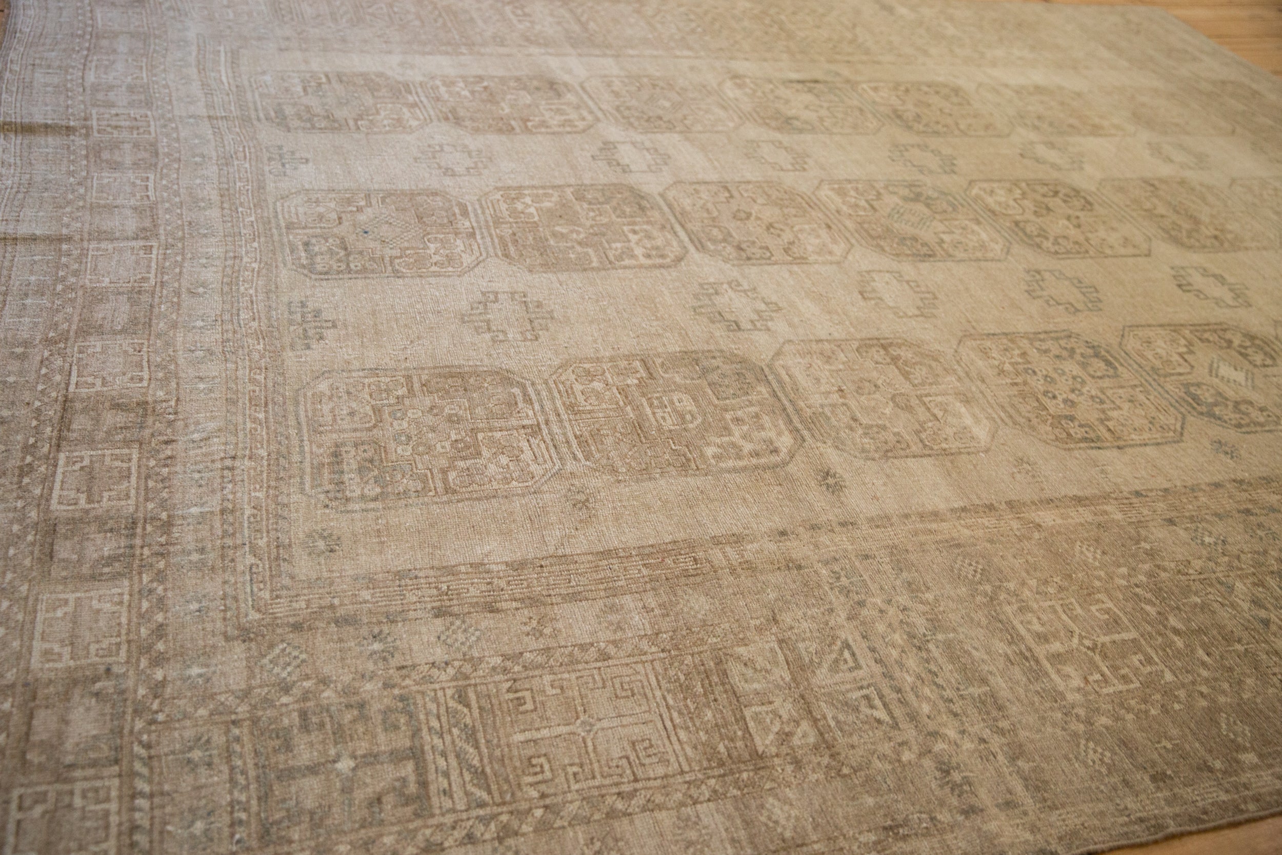 Vintage Afghan Ersari Carpet — 1950s | 8'4" x 10'7"