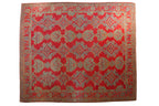 Vintage Turkish Oushak Carpet — 1940s | 11'9" x 13'8"