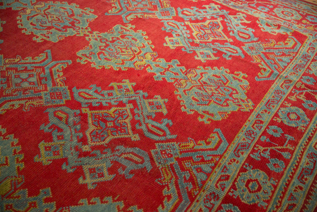 Vintage Turkish Oushak Carpet — 1940s | 11'9" x 13'8"