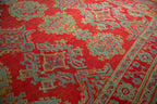 Vintage Turkish Oushak Carpet — 1940s | 11'9" x 13'8"