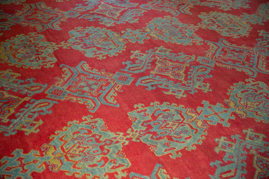Vintage Turkish Oushak Carpet — 1940s | 11'9" x 13'8"