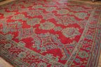 Vintage Turkish Oushak Carpet — 1940s | 11'9" x 13'8"