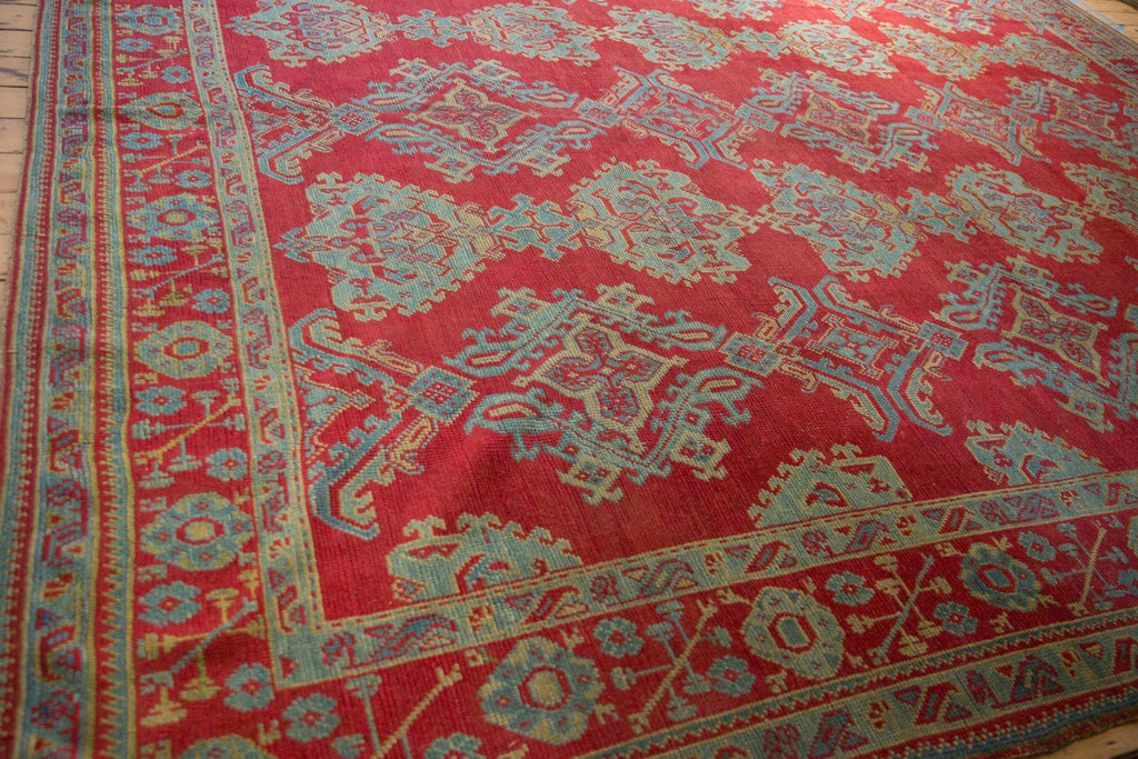 Vintage Turkish Oushak Carpet — 1940s | 11'9" x 13'8"