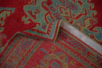 Vintage Turkish Oushak Carpet — 1940s | 11'9" x 13'8"