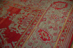 Antique Turkish Oushak Carpet — 1920s | 13'6" × 15'