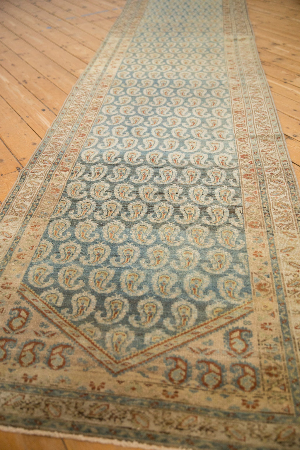 Vintage Persian Hamadan Rug Runner — 1930s | 3'3" x 15'11"