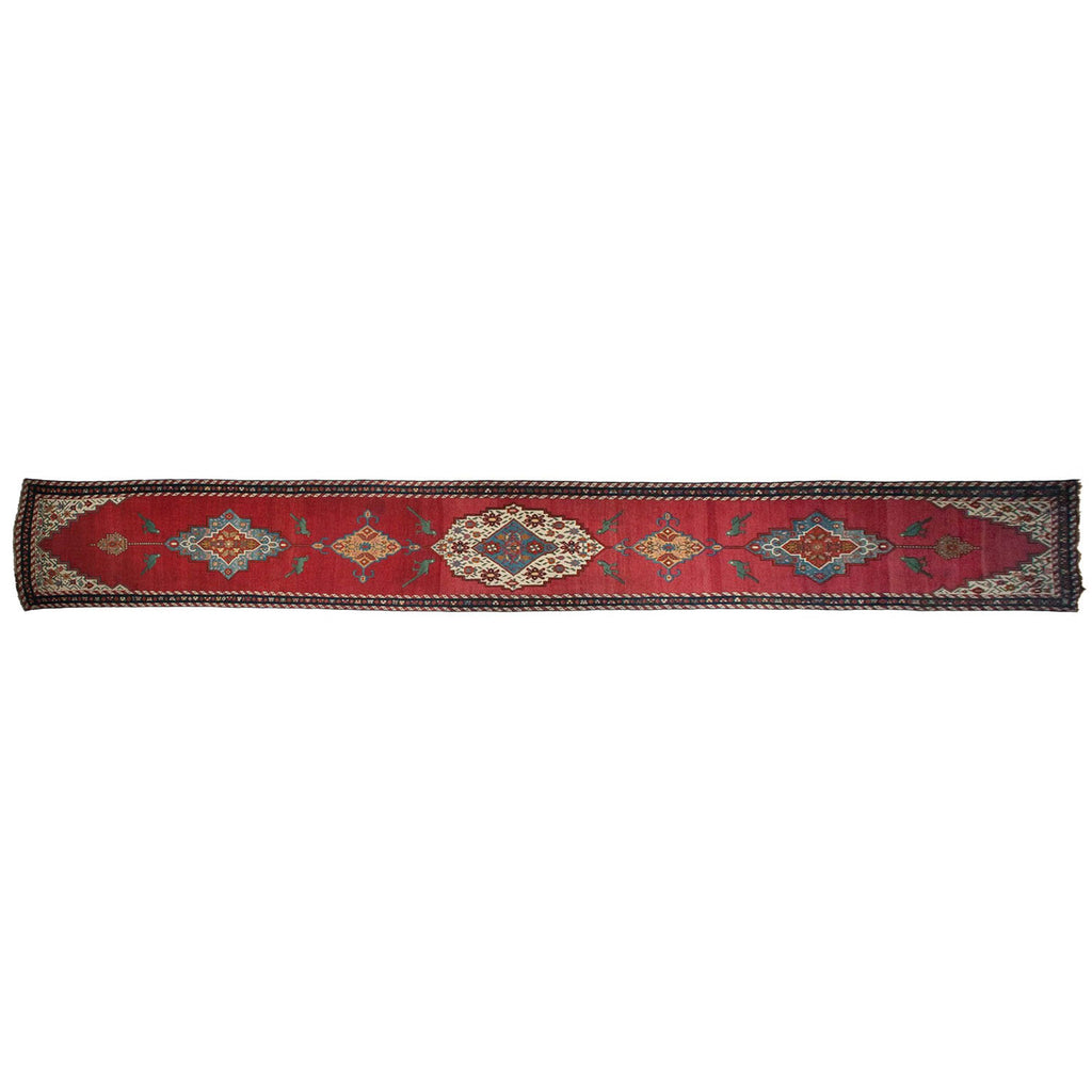 Antique Karabagh Runner — 1890s | 3'8" x 23'9"