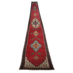 Antique Karabagh Runner — 1890s | 3'8" x 23'9"