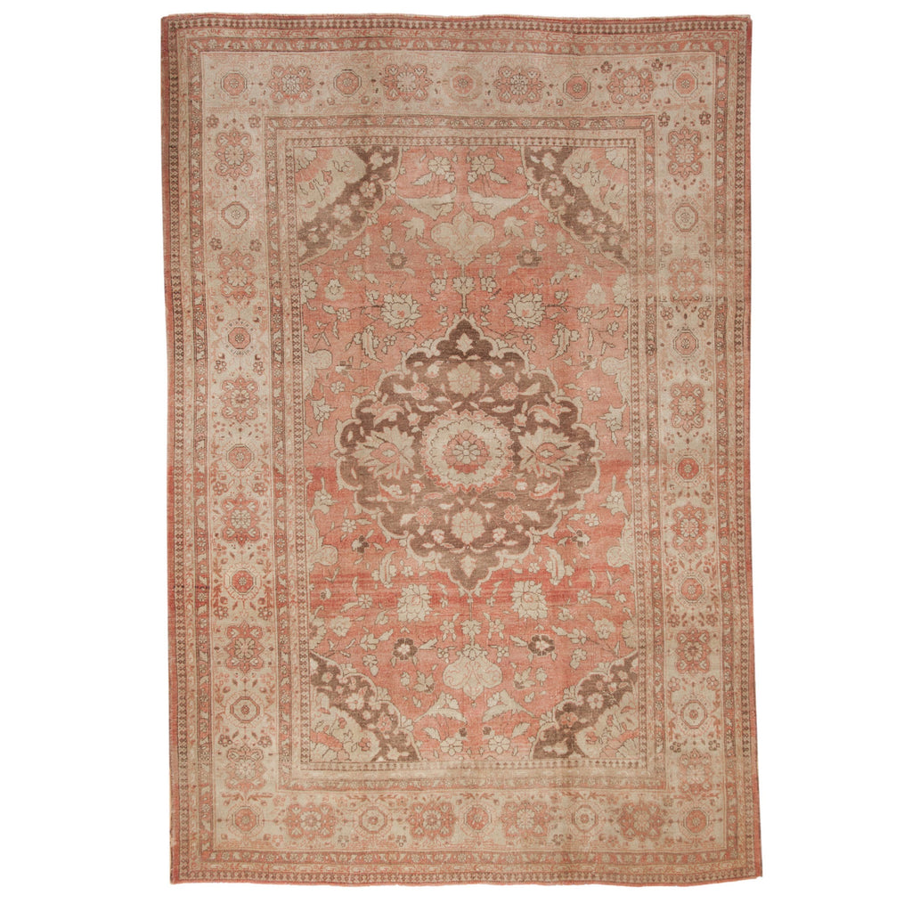 Vintage Turkish Oushak Carpet — 1960s | 6'10" x 10'