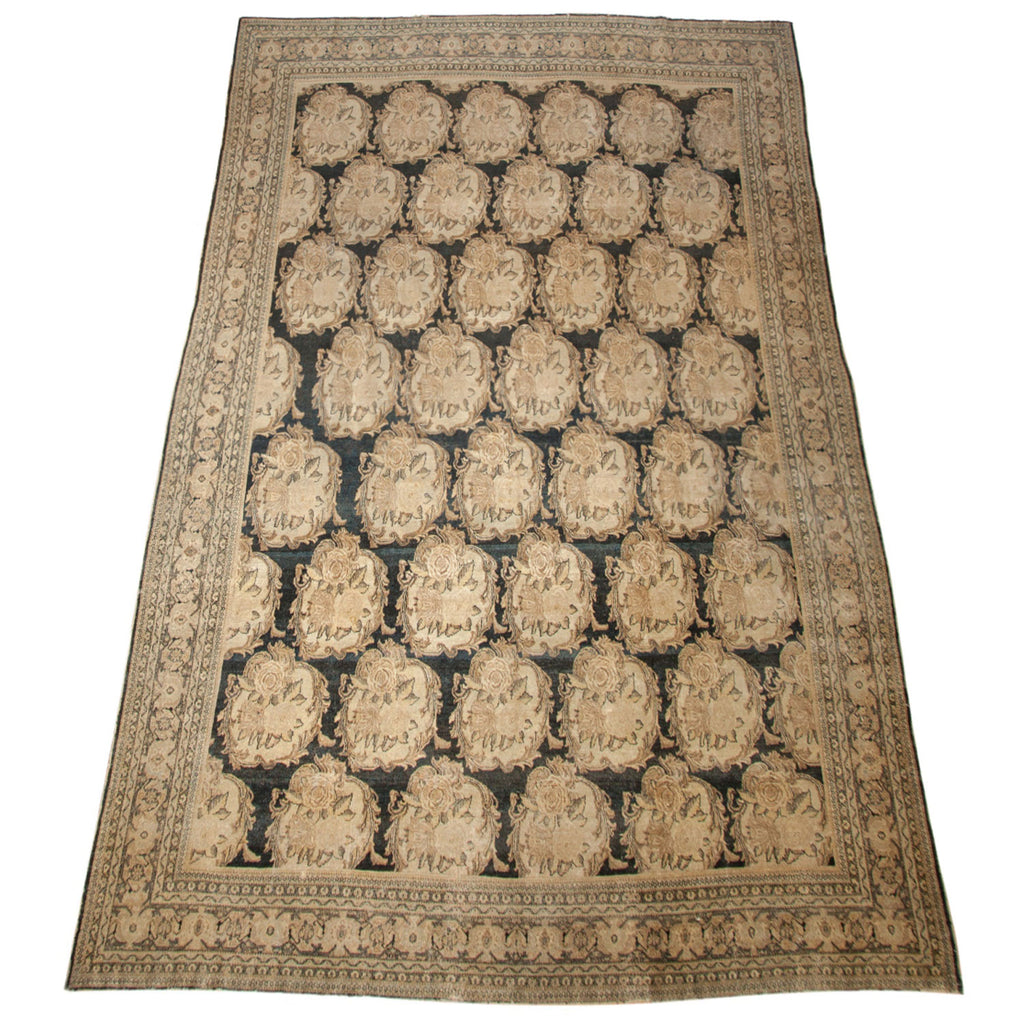 Antique Persian Tabriz Carpet — 1920s | 10'2" x 13'1"