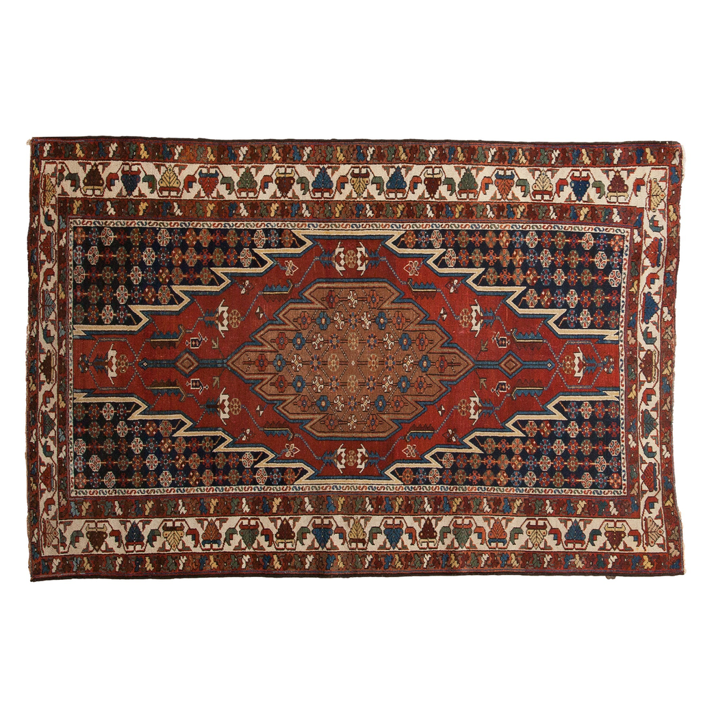 Vintage Persian Hamadan Rug — 1930s | 4'3" x 6'5"