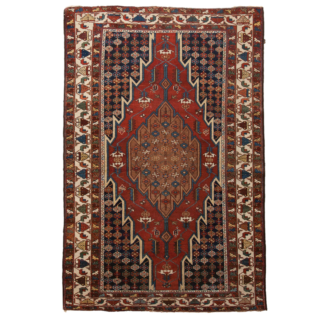 Vintage Persian Hamadan Rug — 1930s | 4'3" x 6'5"