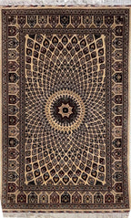 Afghan Parak Area Rug — Late 20th Century | 7' x 10'