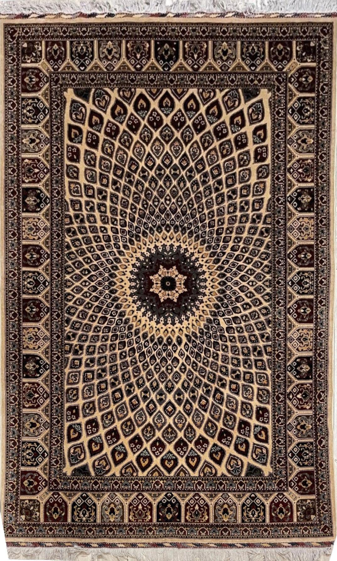 Afghan Parak Area Rug — Late 20th Century | 7' x 10'