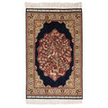Vintage Turkish Hereke Pictorial Rug Mat — 1980s | 2' x 3'1"