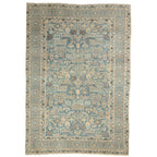 Vintage Persian Tabriz Area Rug — 1950s | 4'4" × 6'5"
