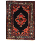 Vintage Persian Malayer Rug Mat — 1940s | 2'3" × 2'11"