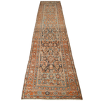 Vintage Persian Malayer Rug Runner — 1930s | 3'5" × 9'5"