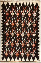 Antique Karabakh Carpet — 1930s | 7'5" × 11'