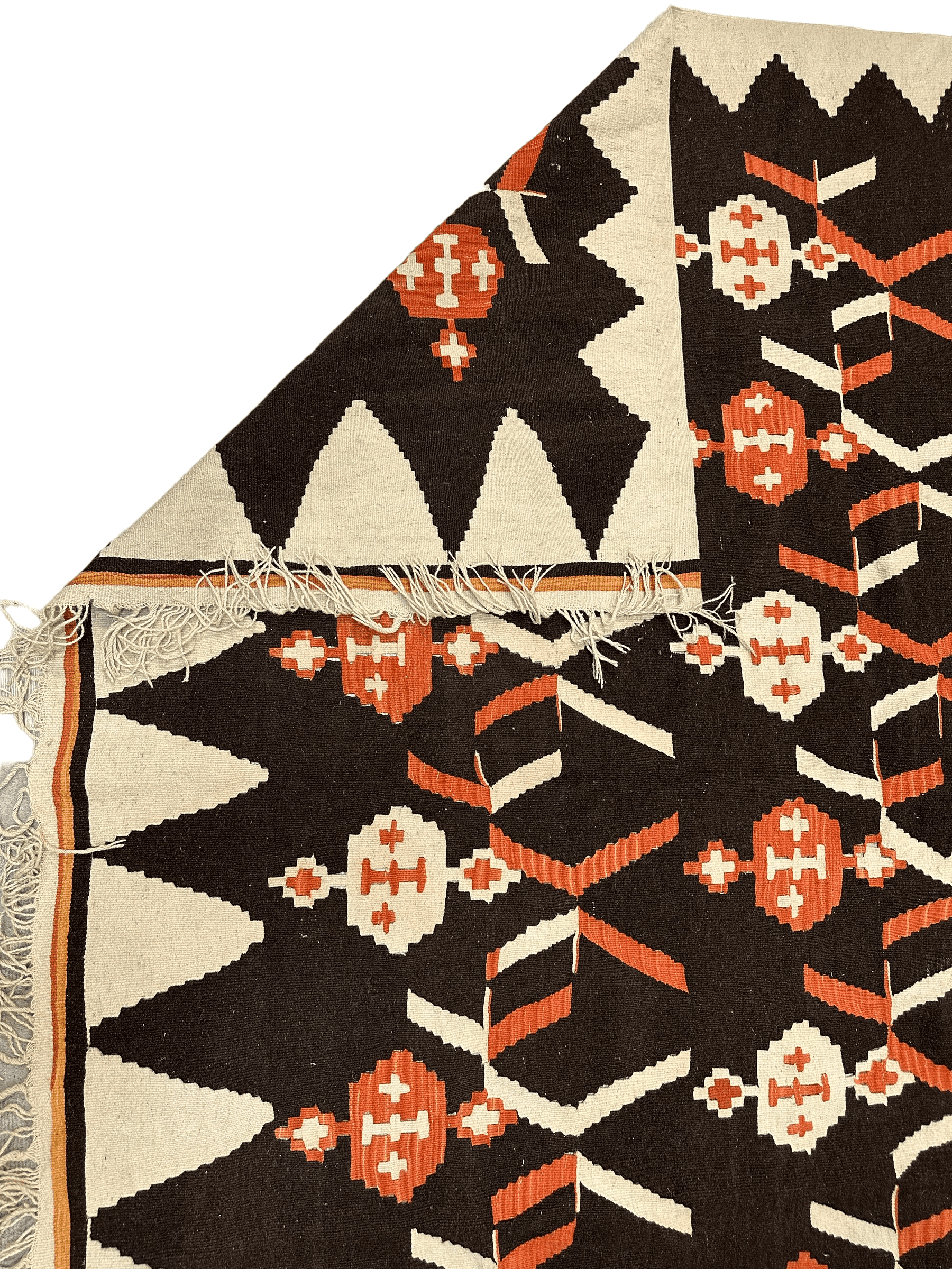 Antique Karabakh Carpet — 1930s | 7'5" × 11'