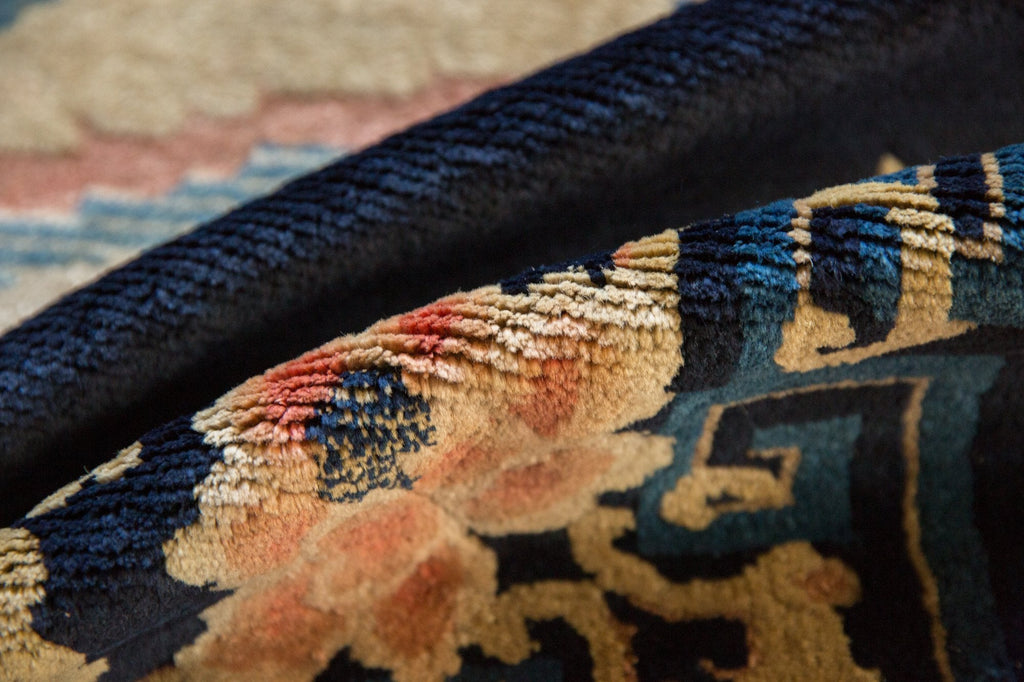 Antique Chinese Peking Pictorial Runner — 1910s | 2'9" x 5'5"