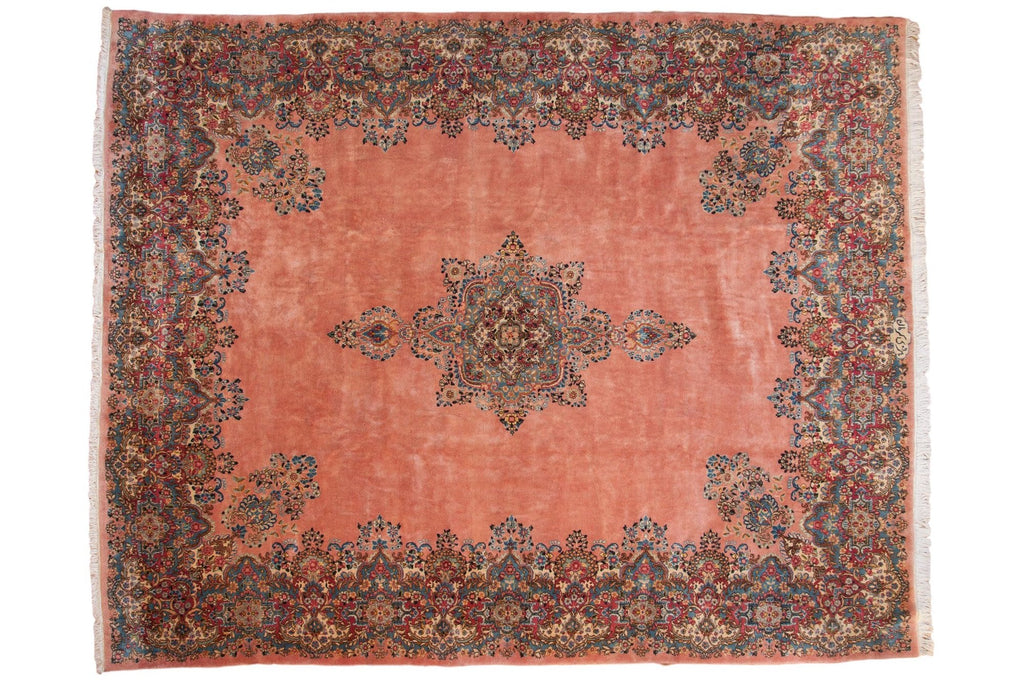 Vintage Persian Kerman Carpet — 1950s | 9'10" x 12'1"